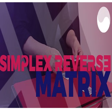 Simplex Reverse Matrix By Mr Pearl