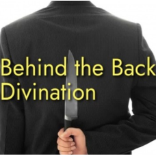 Behind the Back Divination By Unnamed Magician