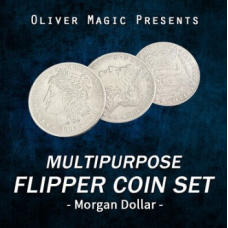 Multipurpose Flipper Coin Set By Oliver Magic