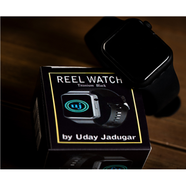 Reel Watch Titanium Black with black band smart watch (KEVLAR) by Uday Jadugar